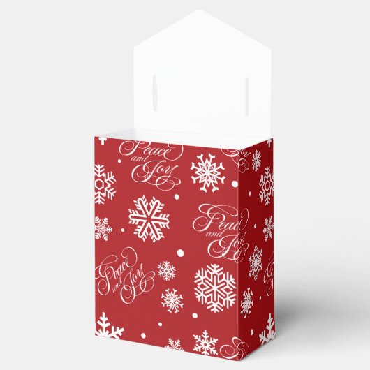 Vrede en vreugde bedankdoosjes (Geopend)