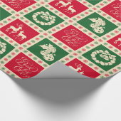 Vrede en vreugde cadeaupapier (Hoek)