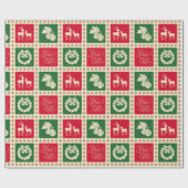 Vrede en vreugde cadeaupapier (Vlak)
