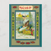 Vrede en vreugde feestdagenkaart (Voorkant)