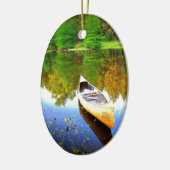 vrede en vreugde in kano keramisch ornament (Links)