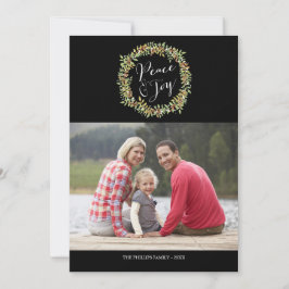 Vrede en vreugde - Kerstkaart