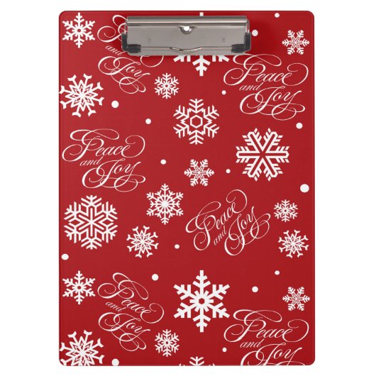 Vrede en vreugde klembord (Voorkant)
