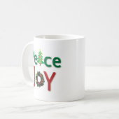 Vrede en vreugde Mok (Voorkant links)