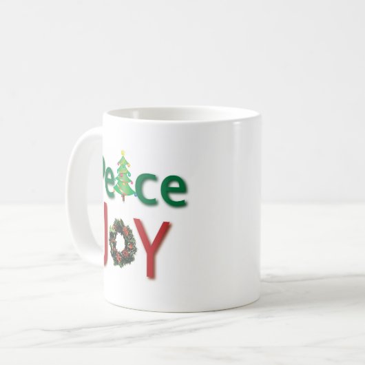 Vrede en vreugde Mok (Voorkant links)