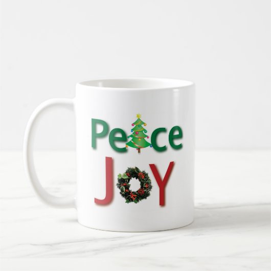 Vrede en vreugde Mok (Links)