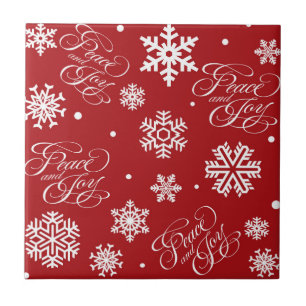 Vrede en vreugde tegeltje