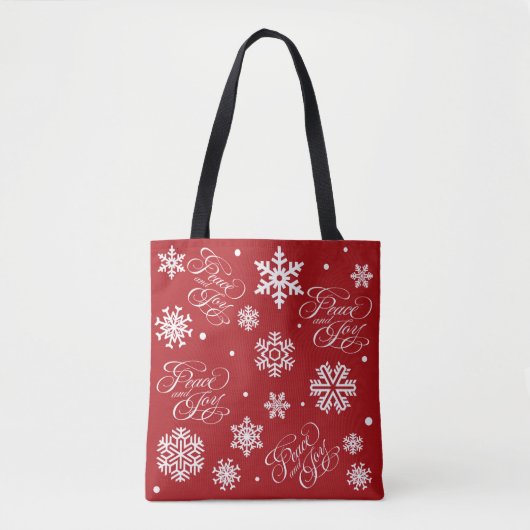 Vrede en vreugde tote bag (Voorkant)