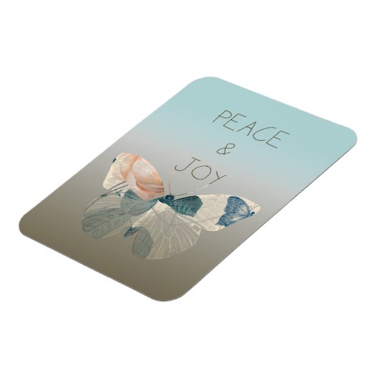 Vrede en Vreugde Vlinder Magneet (Linkerzijde)