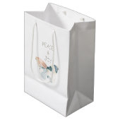 Vrede en Vreugde Vlinder Medium Cadeauzakje (Voorkant Gekanteld)