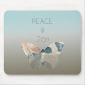 Vrede en Vreugde Vlinder Muismat (Voorkant)