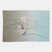 Vrede en Vreugde Vlinder Theedoek (Horizontaal)