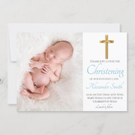 Vrede en vreugdevolle doop kaart