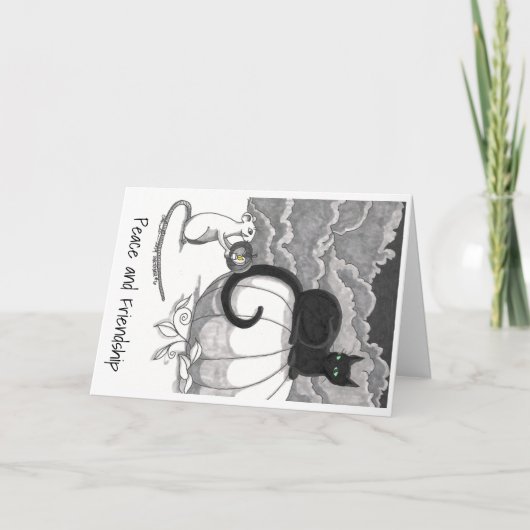 Vrede- en vriendschapskaart kaart (Voorkant)