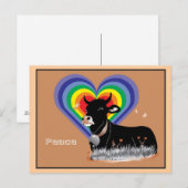 Vrede en vrijheid voor iedereen briefkaart (Voorkant / Achterkant)