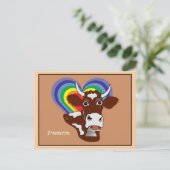 Vrede en vrijheid voor iedereen briefkaart (Staand voorkant)