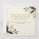 Vrede en vrolijk kerstfeest (Achterkant)