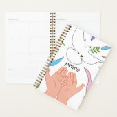 Vrede en warme planner boek (Display)