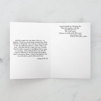 Vrede en zegeningen Glas in lood kerstkaart Feestdagen Kaart