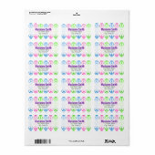 Vrede Etiket (Full Sheet)