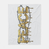Vrede Fleece Deken (Voorkant)