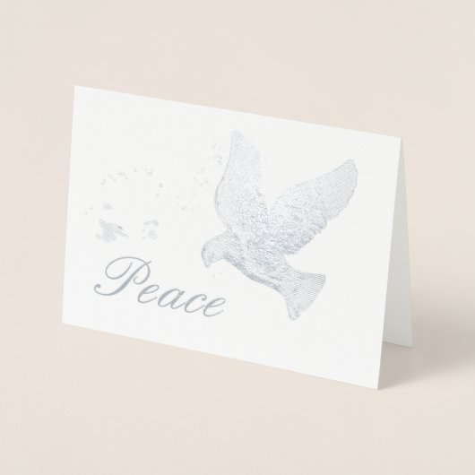 Vrede Folie Kaarten (Voorkant)