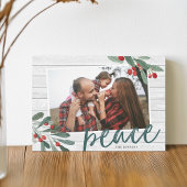 Vrede | Foto van Farmhouse Holly Feestdagenkaart