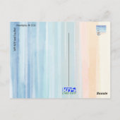 Vrede, gebalanceerde Rocks, zeeoor, verandering Briefkaart (Achterkant)