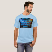 Vrede geen oorlog Heren T-shirt (Voorkant volledig)