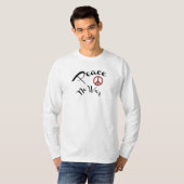 Vrede Geen Oorlog T-shirt (Voorkant volledig)