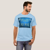 Vrede geen Oorlog T-shirt (Voorkant volledig)