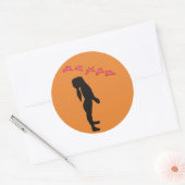 Vrede, Geen Oorlogsklassieke Ronde Sticker meer, G (Envelop)