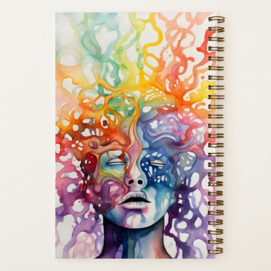 Vrede Gelieve aangepaste naam Notitieboek (Achterkant)