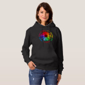 Vrede Gelijkheid Liefde Inclusie Hoop Diversiteit Hoodie (Voorkant volledig)