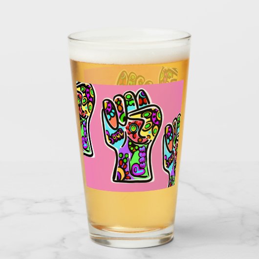 VREDE GLAS (Voorkant gevuld)