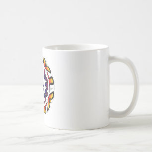 "Vrede Hakuna Matata" Cirkel Kunstprint Koffiemok
