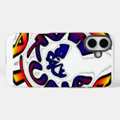 Vrede Hakuna Matata" | Kleurrijk cirkelvormig graf Case-Mate iPhone Case (Achterkant (horizontaal))