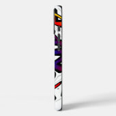 Vrede Hakuna Matata" | Kleurrijk cirkelvormig graf Case-Mate iPhone Case (Achterkant / Links)