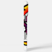 Vrede Hakuna Matata" | Kleurrijk Rond Graffiti Case-Mate iPhone Case (Achterkant / Rechts)
