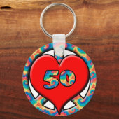Vrede, hart, 50 sleutelhanger (Voorkant)