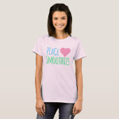Vrede Hart Smoothies T-shirt (Voorkant volledig)