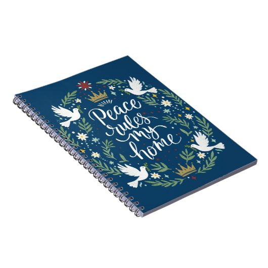 Vrede Heerst in Mijn Huis Notitieboek (Rechterzijde)