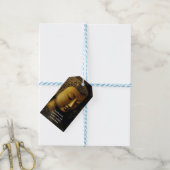 VREDE HERDACHT | MEDITATIE PORTRET CADEAULABEL (Met Touw)