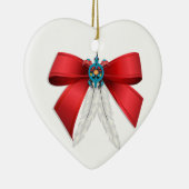 Vrede hier op aarde, Ojibwe Keramisch Ornament (Rechts)