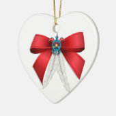 Vrede hier op aarde, Ojibwe Keramisch Ornament (Links)