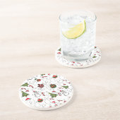 Vrede Hoop Liefde Vreugde Kerst onderzetter (Zijkant)