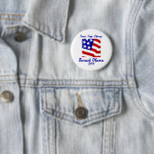 Vrede, hoop, verandering Obama-Buttonnen Ronde Button 5,7 Cm (In situ)