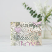  Vrede Huis Mooie Liefde Briefkaart (Staand voorkant)