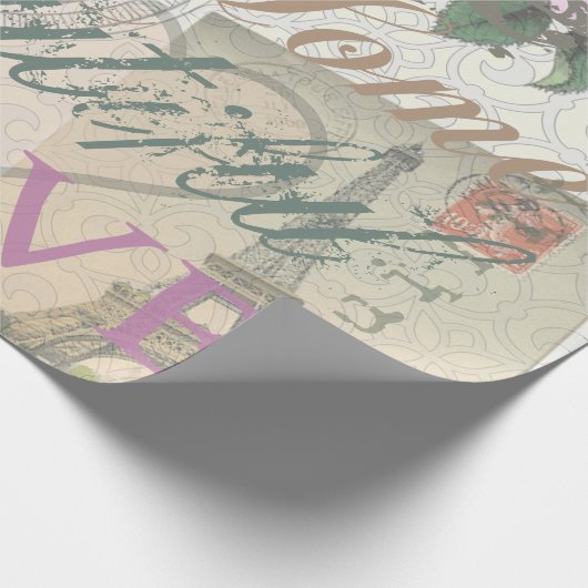  Vrede Huis Mooie Liefde Cadeaupapier (Hoek)