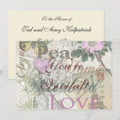  Vrede Huis Mooie Liefde Kaart (Voorkant / Achterkant)